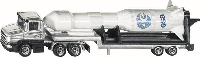 Sieper SIKU 1614 Super Tieflader mit Rakete, sortiert 1614