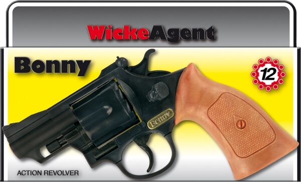Sohni  12er Agentenrevolver Bonny, 23,8 cm 0342 SCHACHTEL