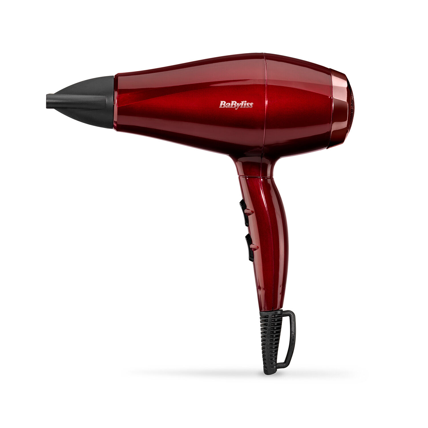 BaByliss Inspired Haartrockner, Rot, Hängender Ring, 2,2 m, Italien, 2000 W, 433 g