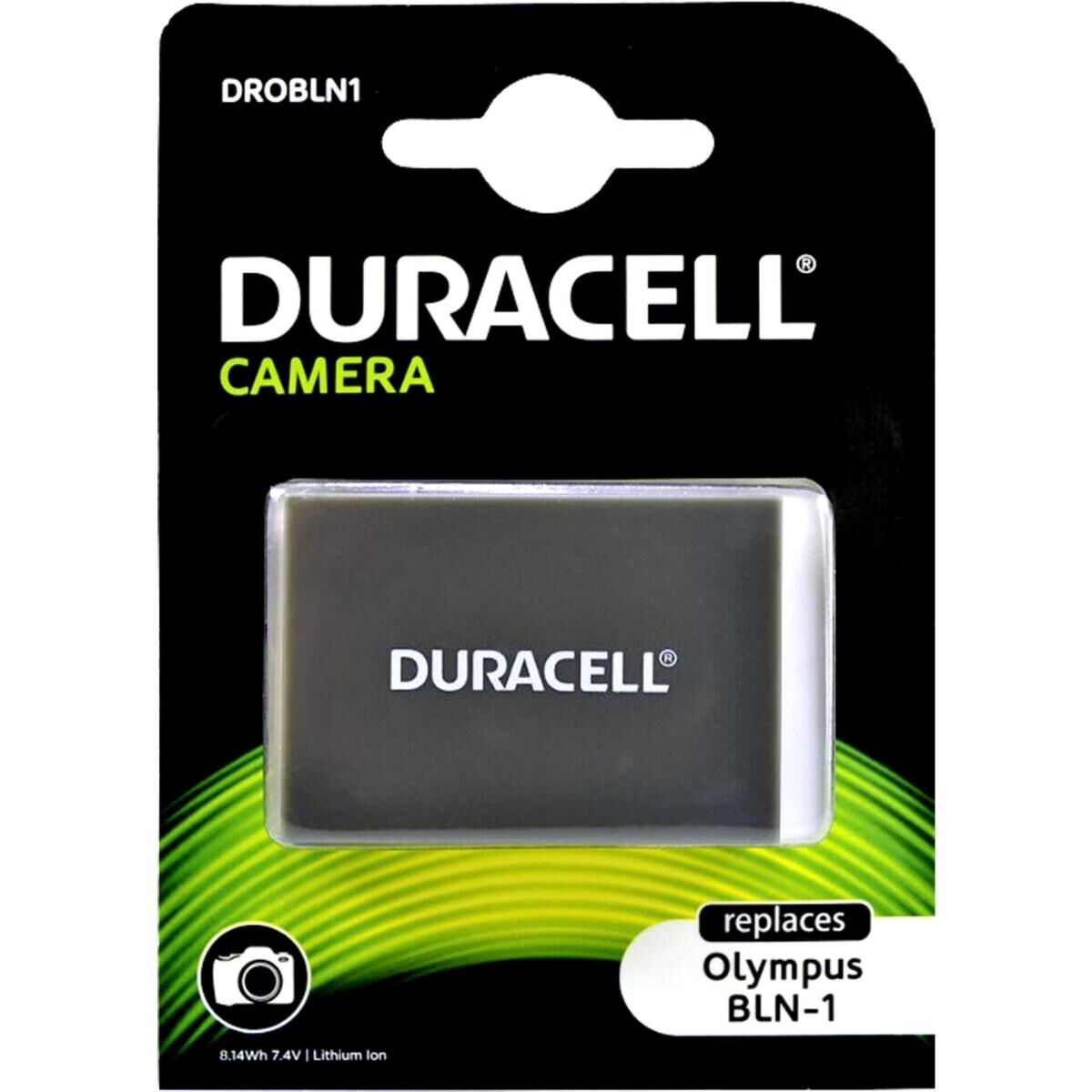 Duracell - Batterie - Li-Ion - 1100 mAh - für Olympus PEN-F; OM-D E-M1, EM-5, E-M5, E-M5 Mark II; PEN E-P5