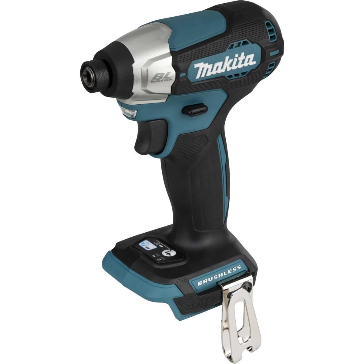 Makita DTD157Z - Schlagschrauber - schnurlos - 2 Geschwindigkeiten - 1/4-Zoll-Inbuseinsatz 6.35 mm - 140 N·m