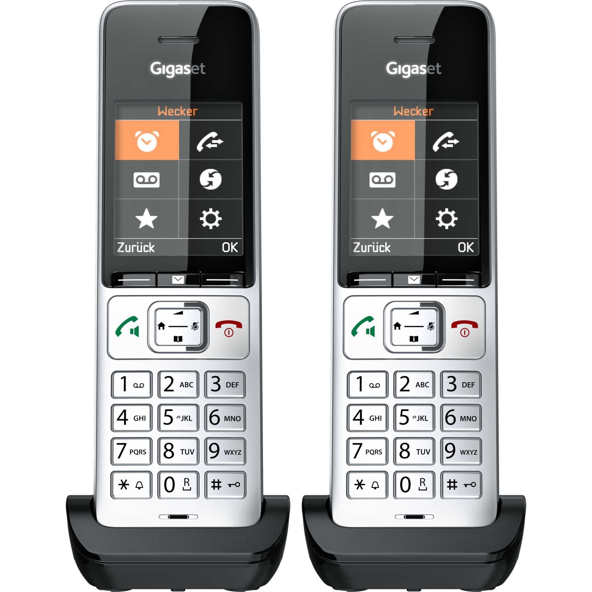 Gigaset 500HX duo COMFORT - Schnurloses Erweiterungshandgerät - ECO DECT\GAP\CAT-iq + zusätzliches Handset