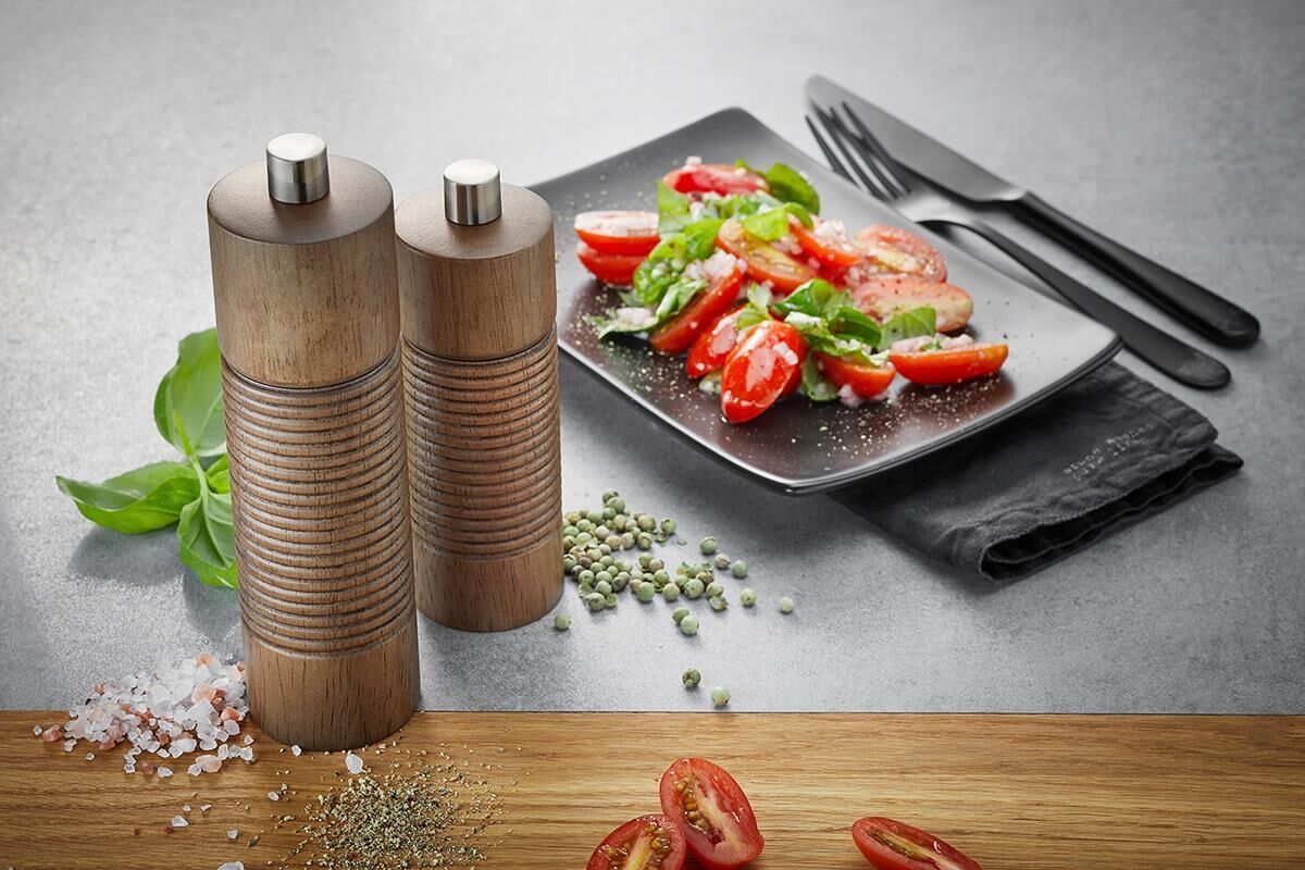 GEFU Salz- oder Pfeffermühle TEDORO, 18 cm braun
