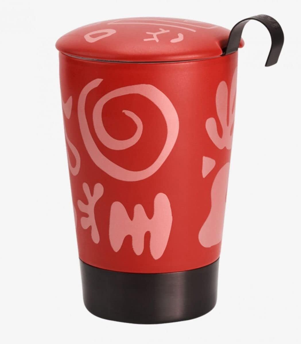 Eigenart Teekanne Opera rot 350 ml Rot