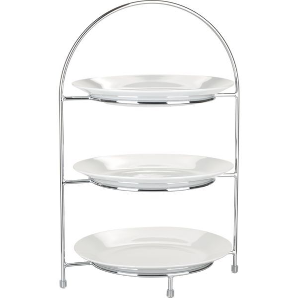 APS Serviergestell, chrom, Höhe: 440 mm, Länge: 290 mm, Breite: 200 mm