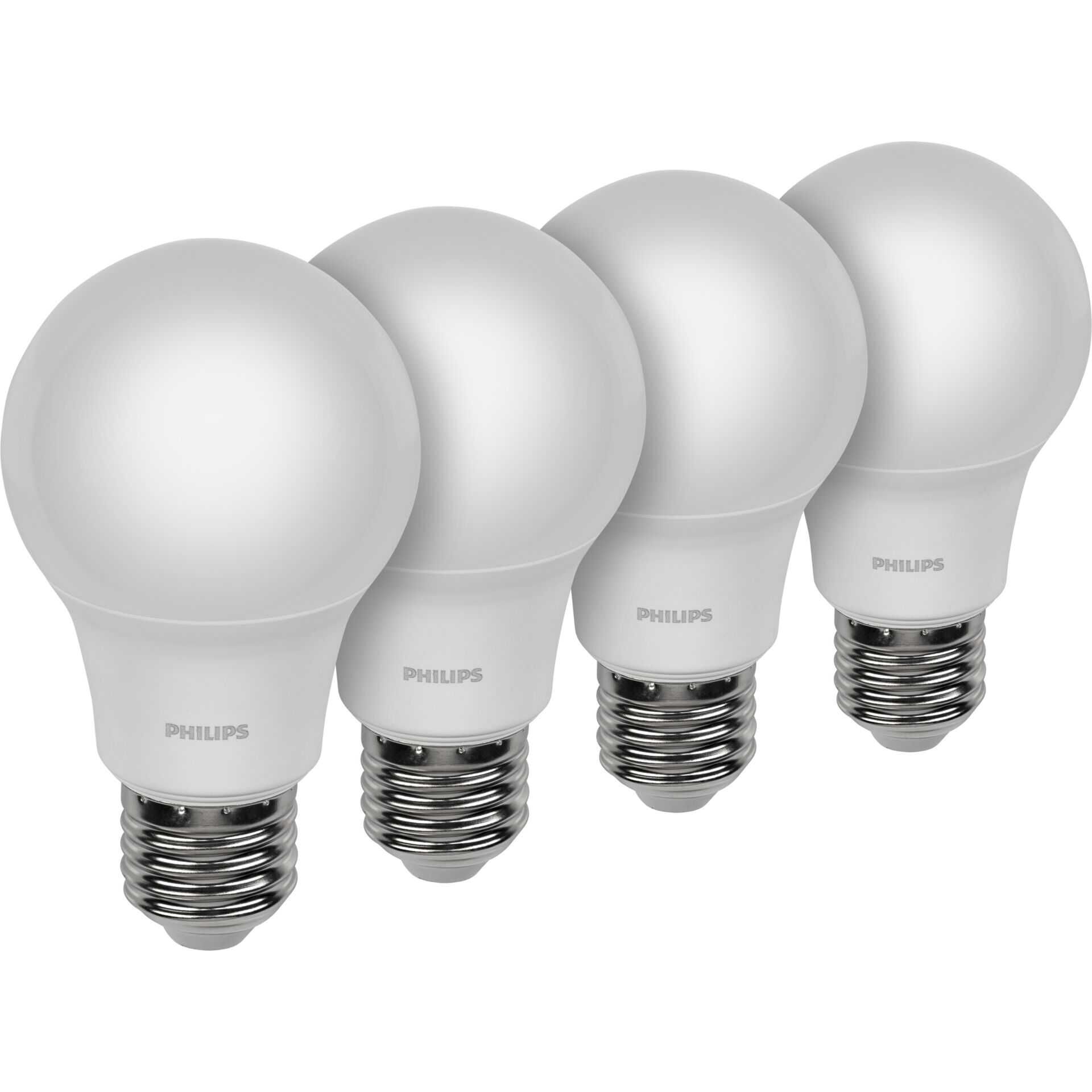Philips LED Lampe E27 4er Set 60W 4000K