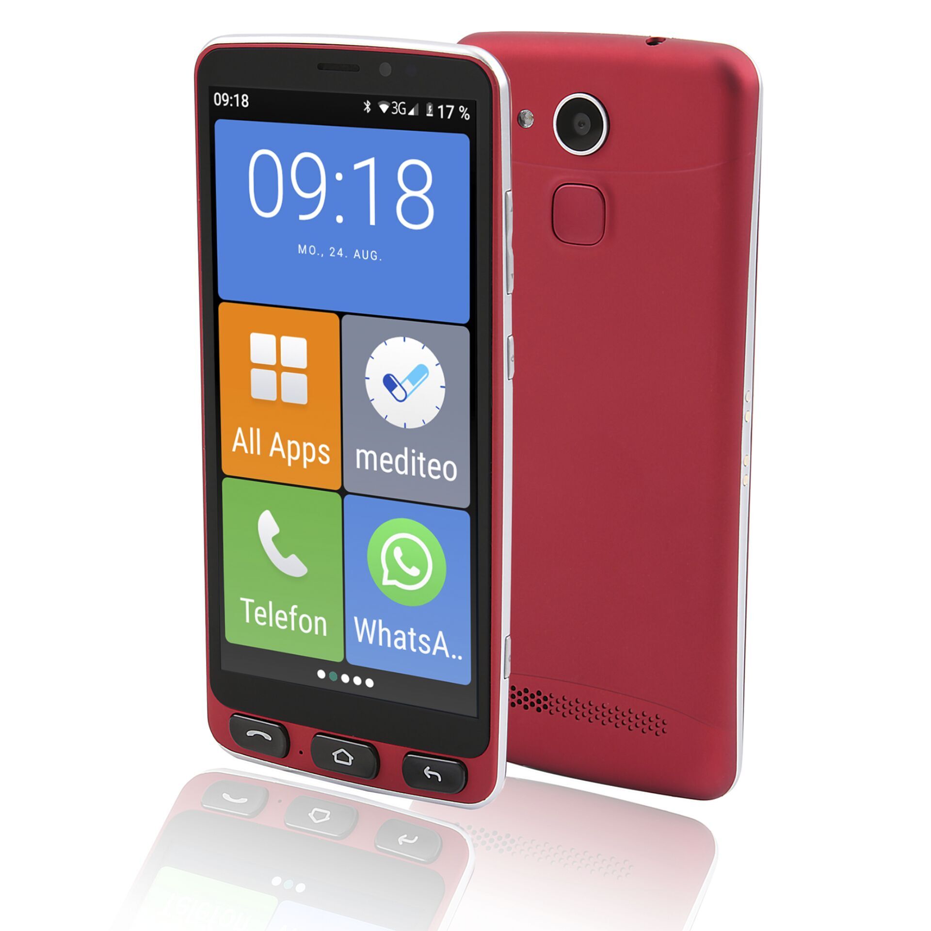OLYMPIA Neo - 4G Smartphone - Dual-SIM - RAM 2 GB / 16 GB - microSD slot - LCD-Anzeige