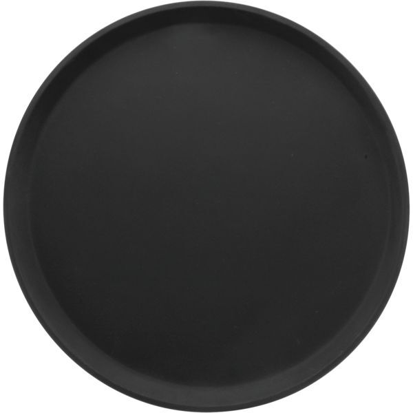CAMBRO  Tablett rutschfeste Gummioberfläche, rund, ø: 405 mm,  schwarz