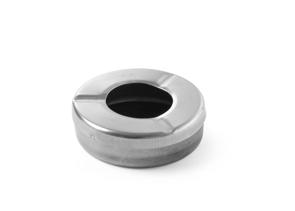 HENDI Aschenbecher mit Deckel, ⌀90x(H)28mm