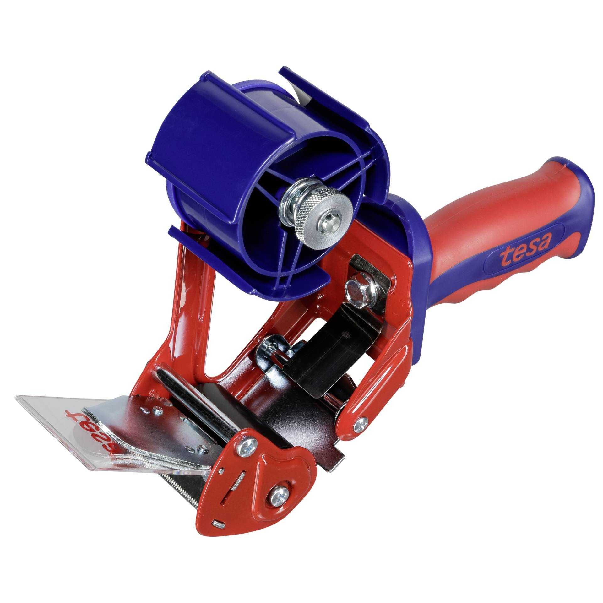 Tesa 6400 - Abroller - Pistolengriff - Rot, Blau