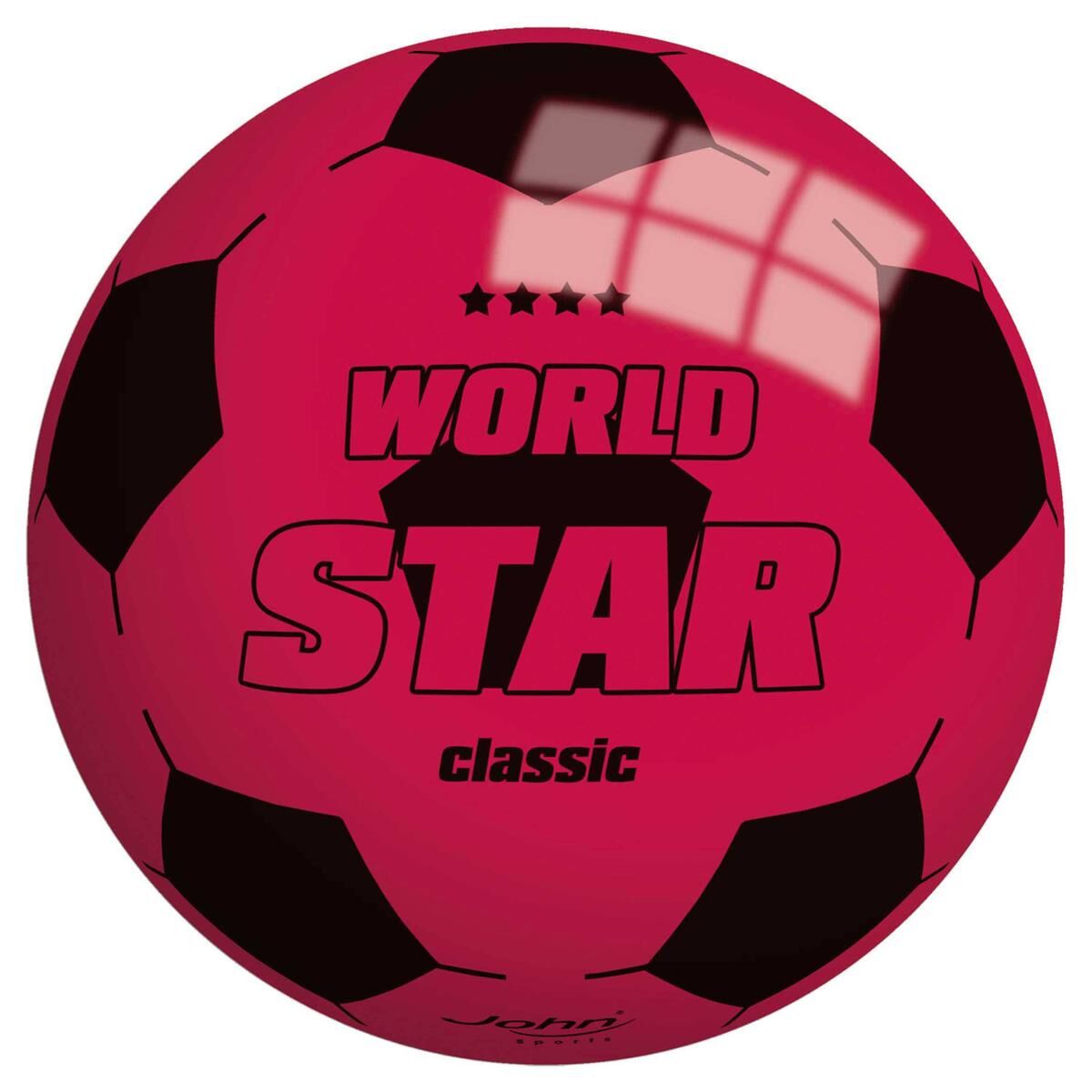 John, Fußball World Star, Ø 13 cm, MEHRFARBIG, 50602