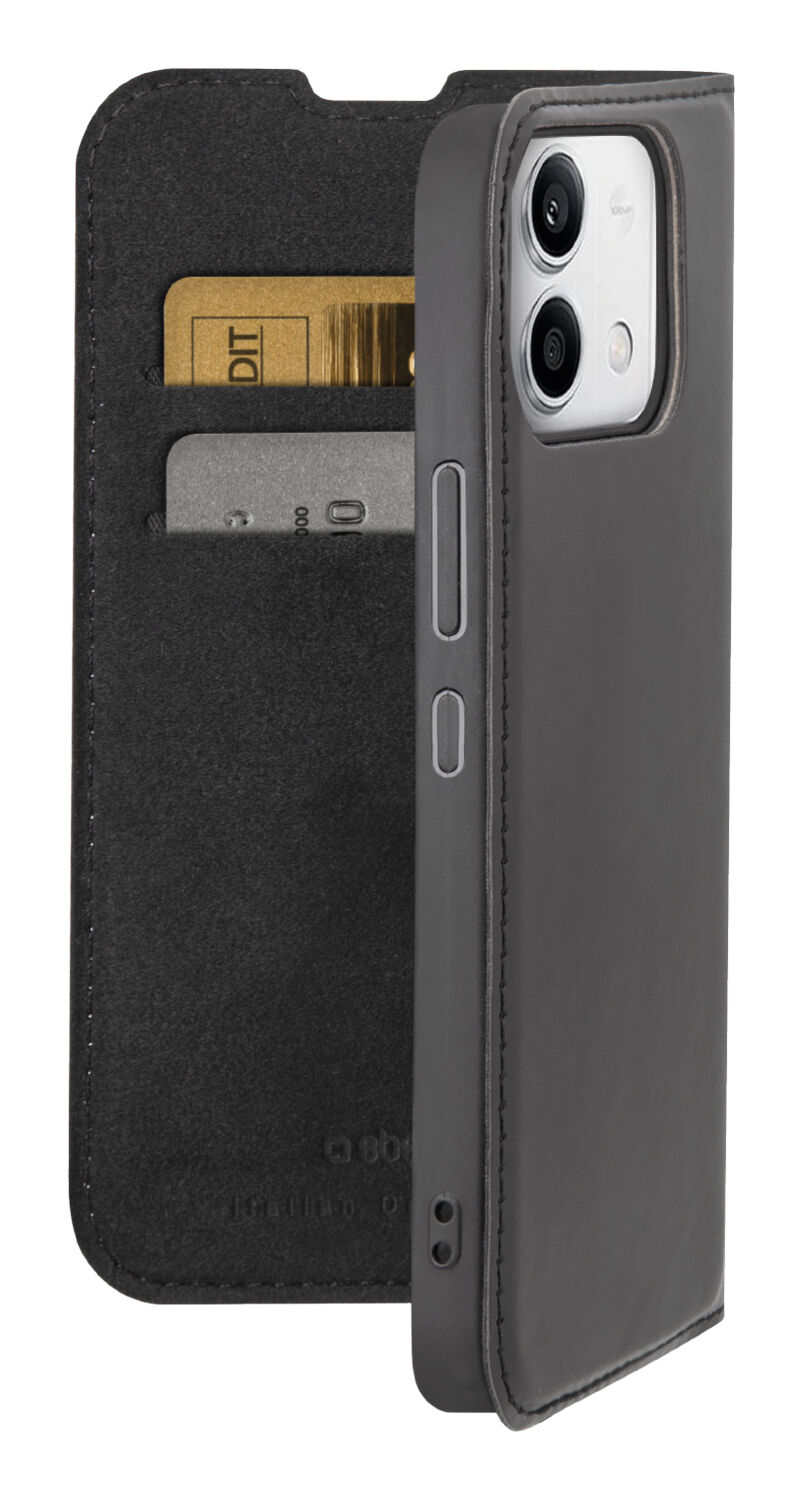 SBS TEBKLITEXIRNO13K, Folio, Xiaomi, Redmi Note 13 5G, 16,9 cm (6.67"), Schwarz