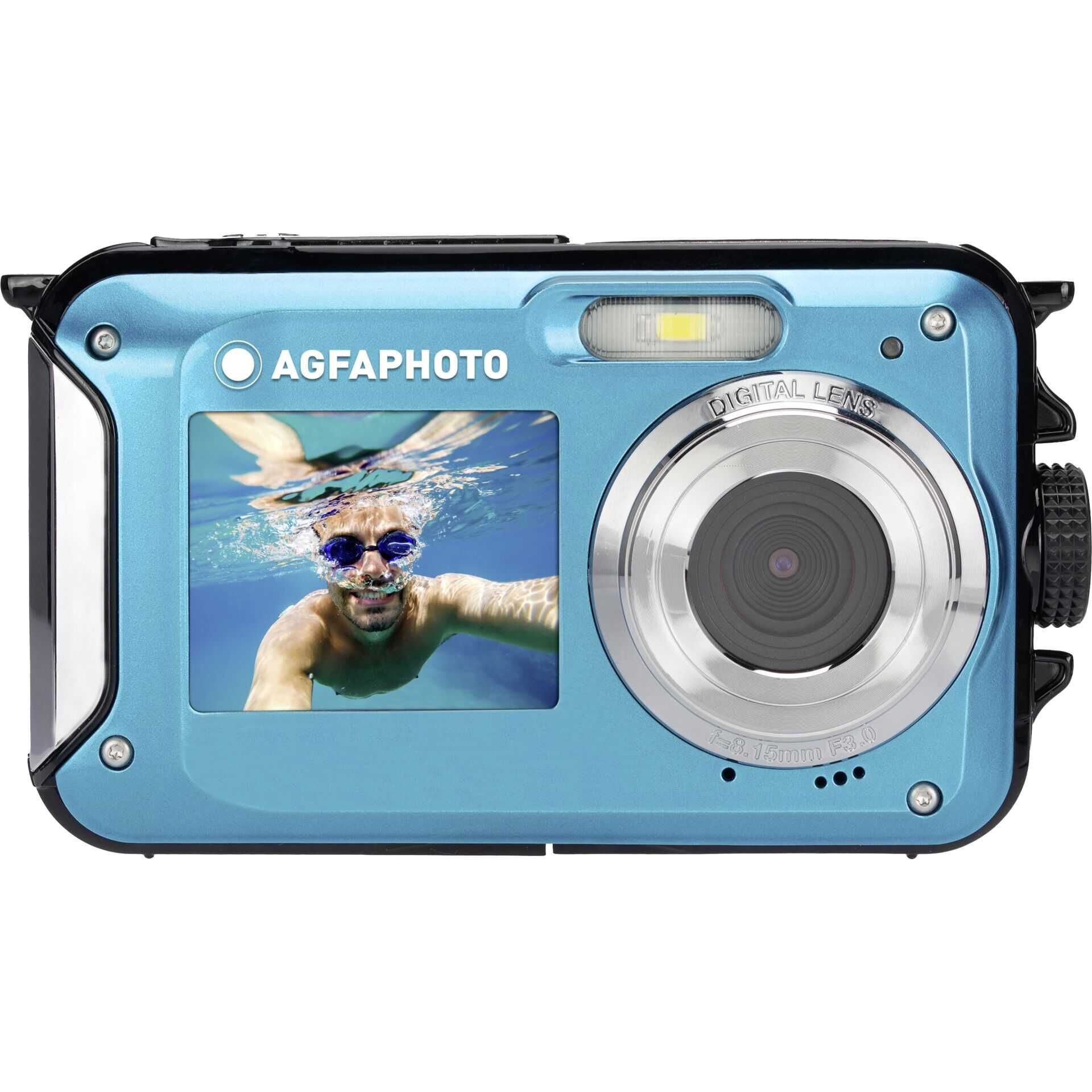 AgfaPhoto Realishot WP8000 - Digitalkamera - Kompaktkamera - 8.0 MPix / 24.0 MP (interpoliert) - 2.7K - Unterwasser bis zu 3 m