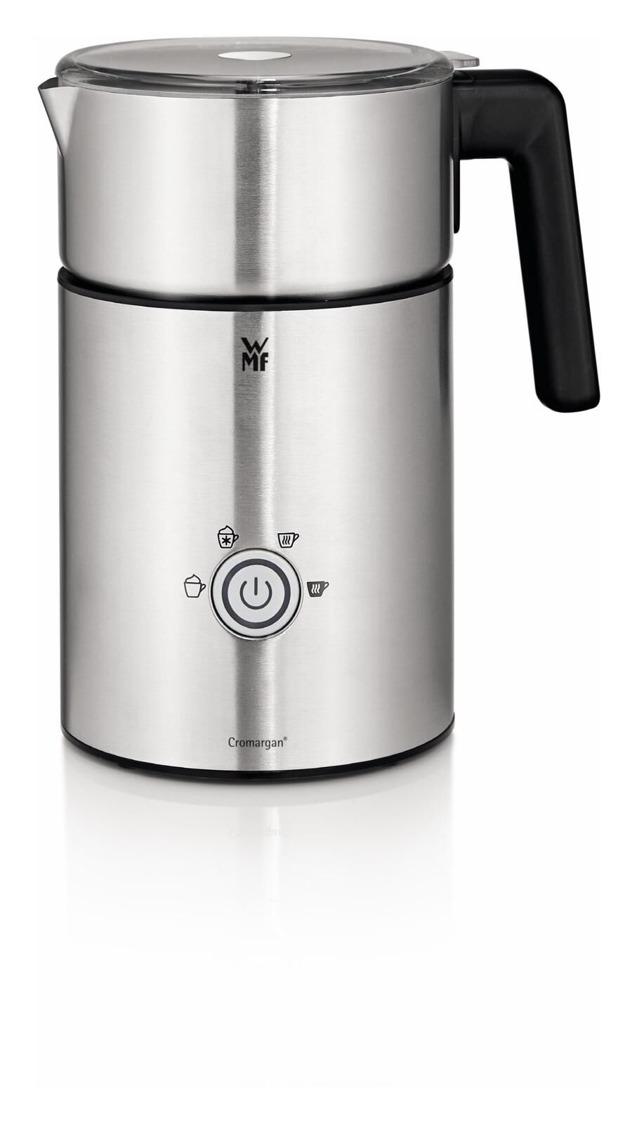 WMF Milchaufschäumer Lono Kapazität von 150 bis zu 500 ml 650 Watt Cromargan matt