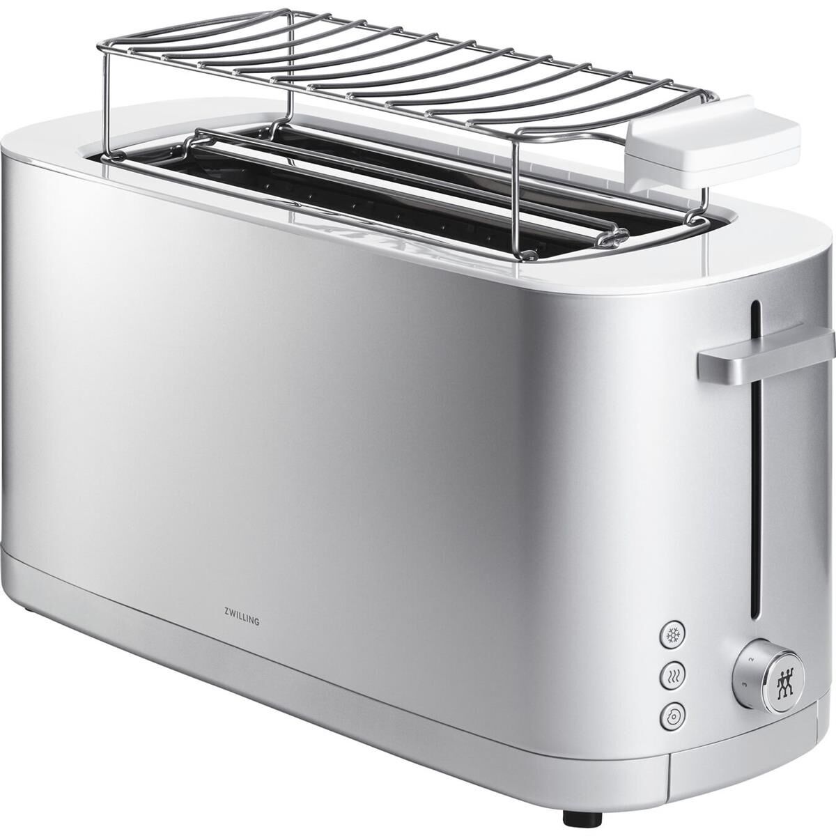 Zwilling Toaster Enfinigy Langschlitz-Toaster 1800W Brötchenaufsatz