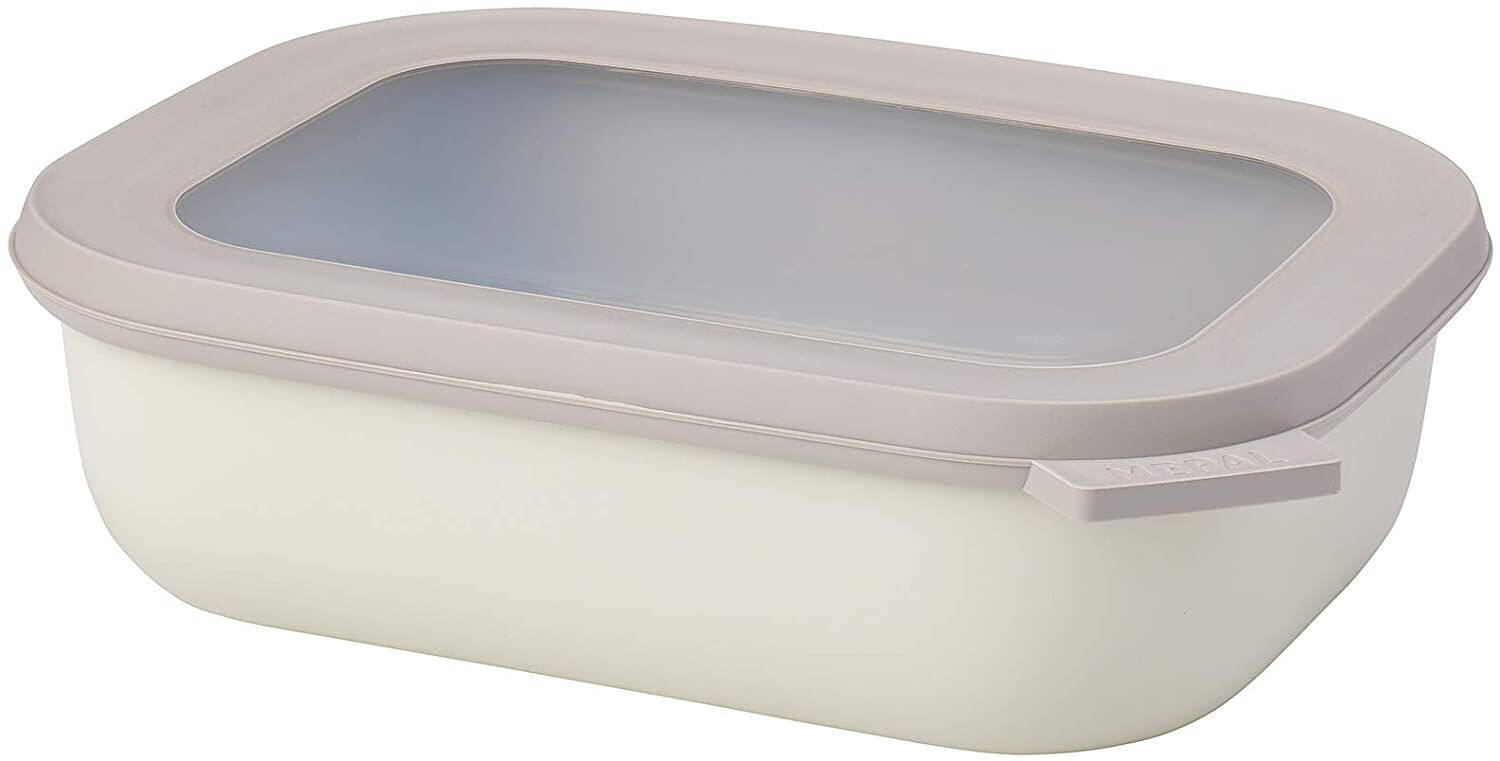 Mepal multischüssel cirqula rechteckig 1000 ml - nordic white