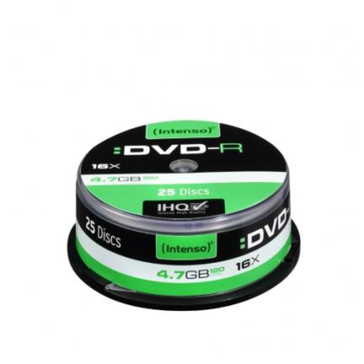 Intenso, DVD-R 4,7 GB Spindel, 25 Stück