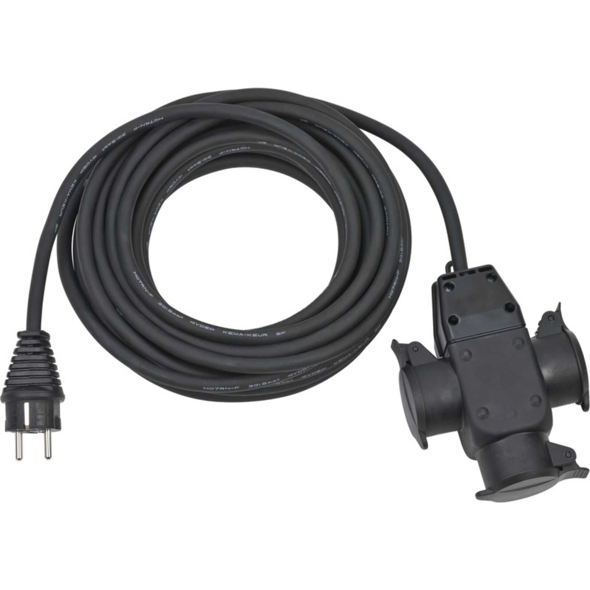 Brennenstuhl Verl.-Kabel 10m H07RN-F3G1,5 schwarz