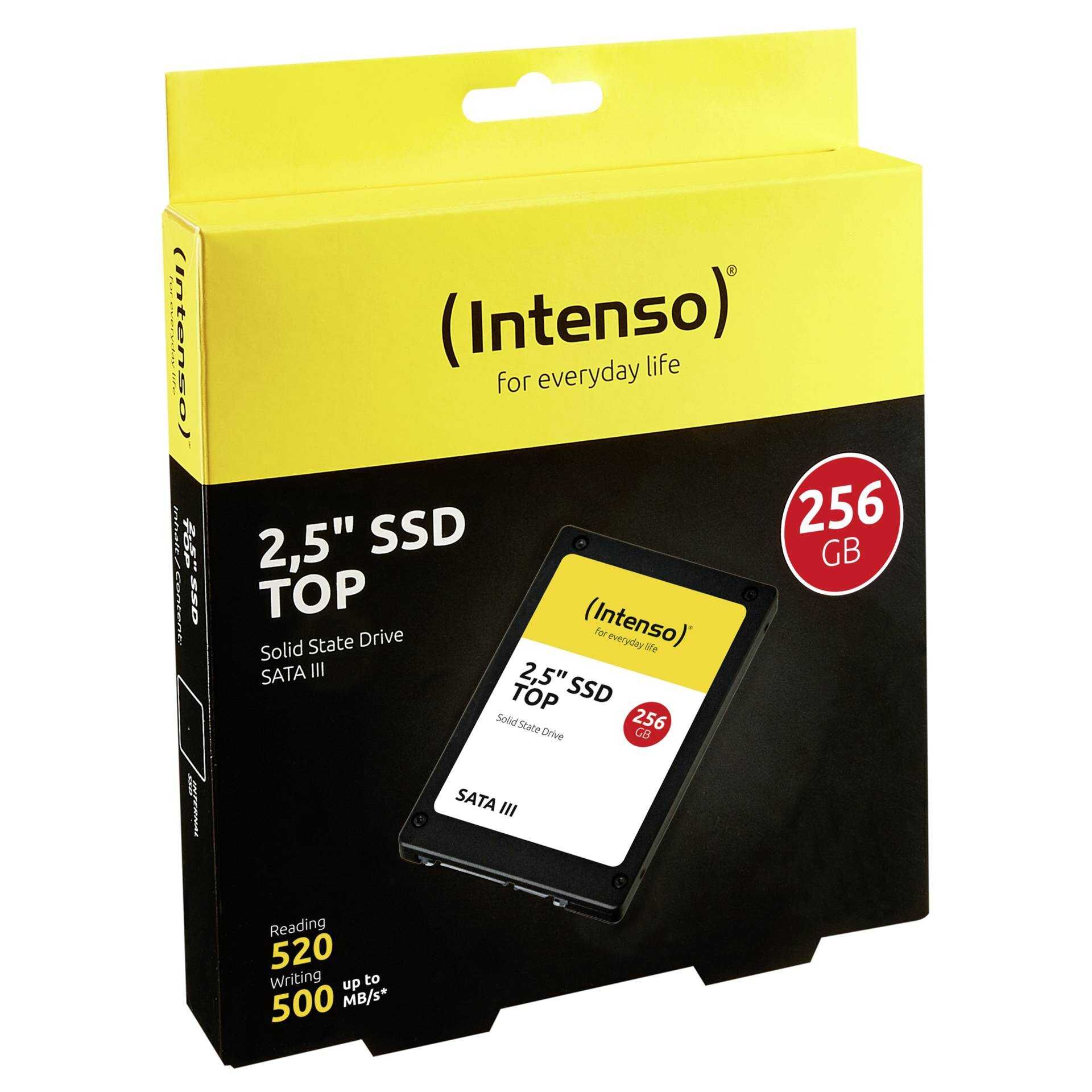 Intenso Top Performance - Solid-State-Disk - 256 GB - intern - 2.5" (6.4 cm) - SATA 6Gb/s