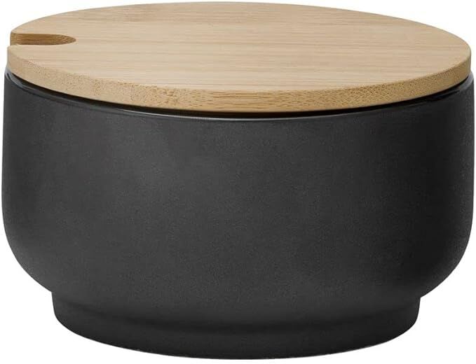 Stelton Zuckerdose Theo Black 100 ml