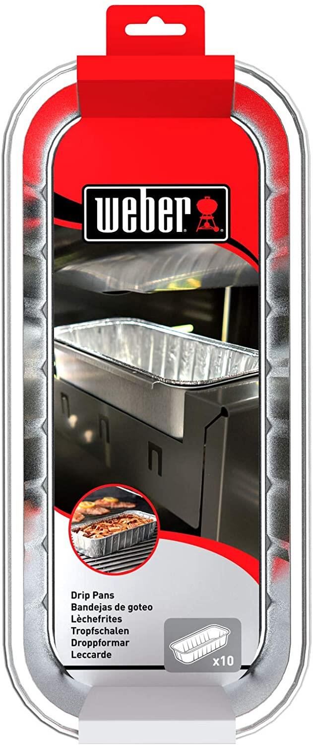 Weber Alu-Tropfschale, Smokefire & Summit, 10 Stk