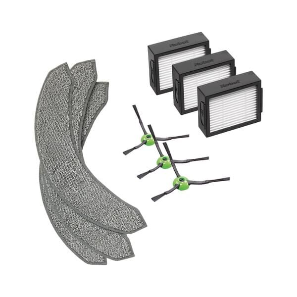 iRobot Service Kit für J7 & 9 Combo-Series Set bestehend aus: 3 Wischtüchern, 3 Filter 3 Seitenbürsten