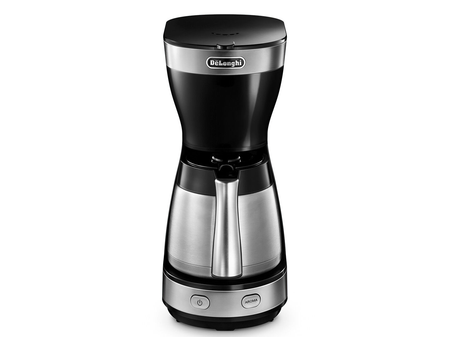 De'Longhi ICM16710 - Kaffeemaschine - 10 Tassen - schwarz/silber