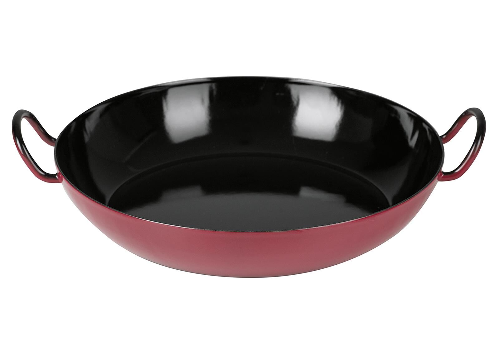 RIESS Schlemmerpfanne Ø30cm rot Emaille