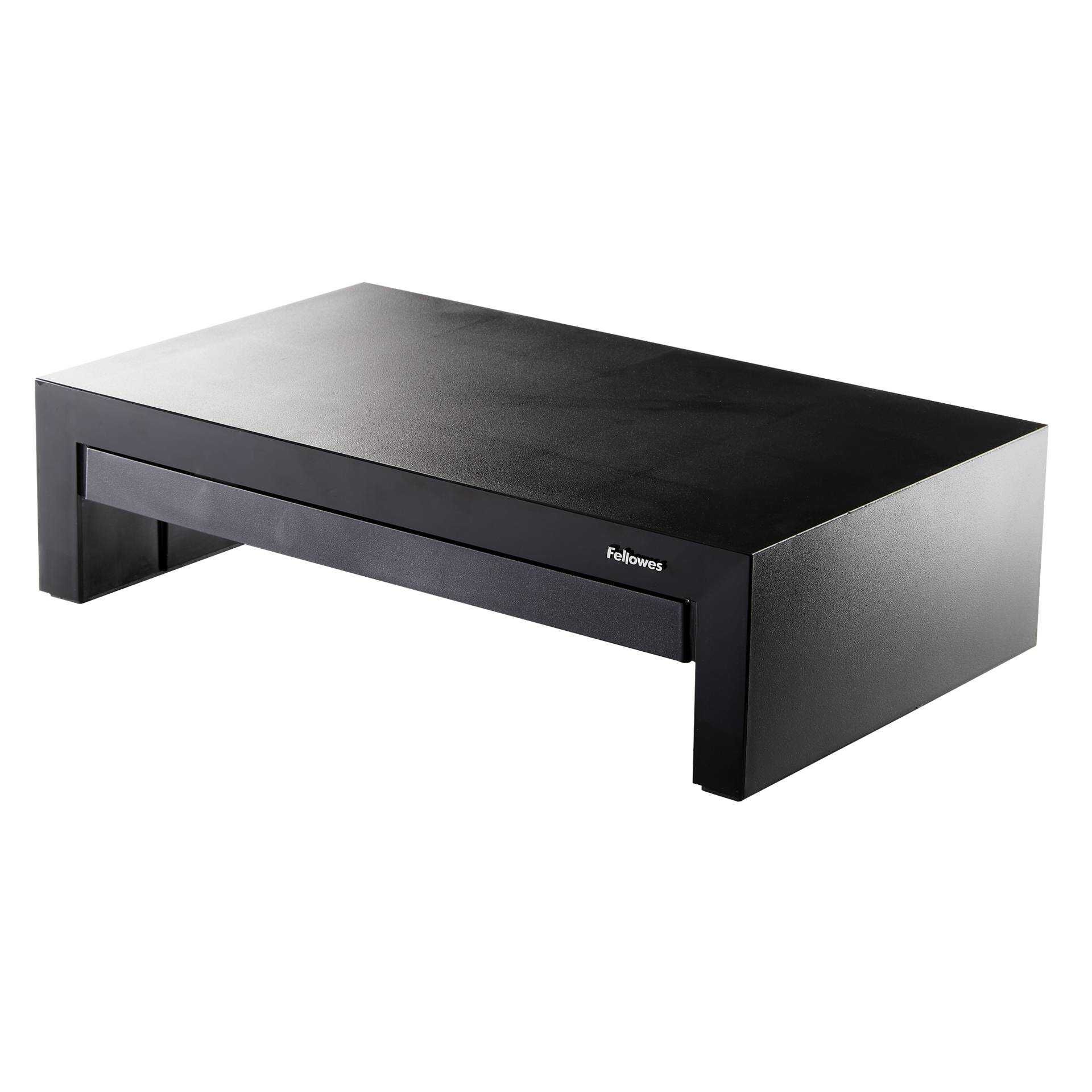 Fellowes Designer Suites Monitor Riser - Höhenverstellbarer Monitorständer - Schwarz, Birne