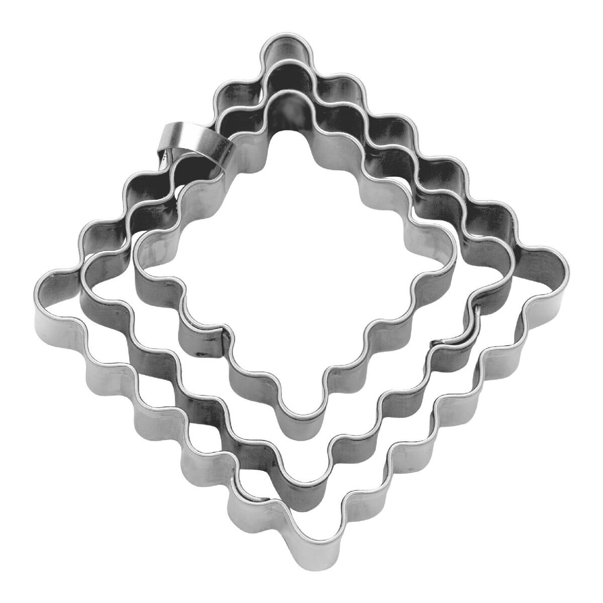 Städter Ausstecher Quadrat gewellt