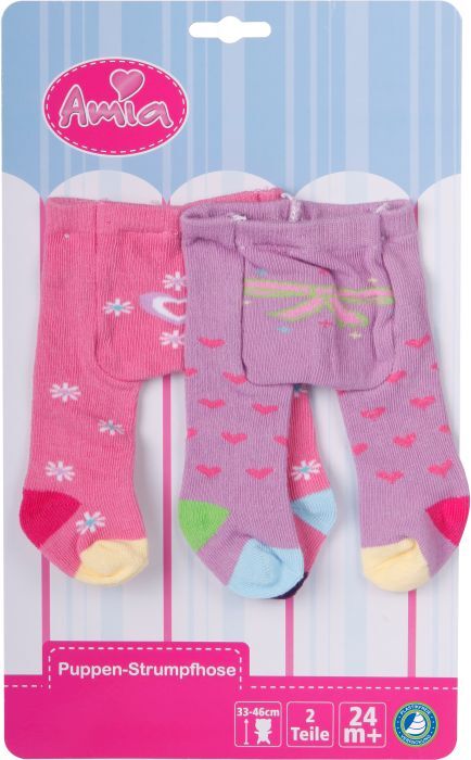 Amia Puppen-Strumpfhosen 28-33 cm 50402401