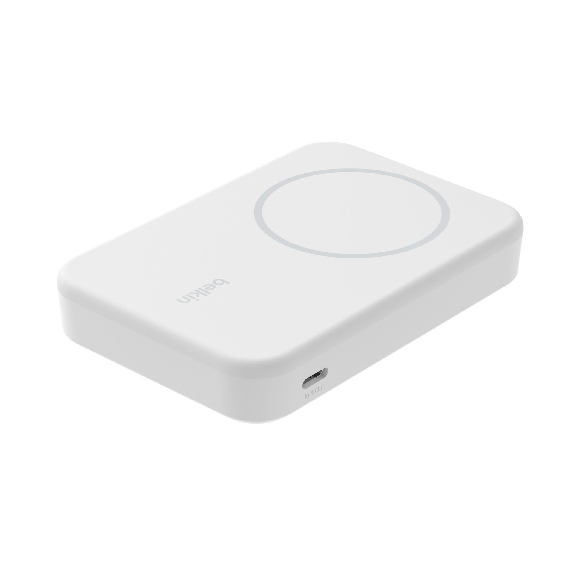 Belkin BOOST Charge Pro Magnet, Powerb.Qi2,15W,8K,ws. BPD007btWH
