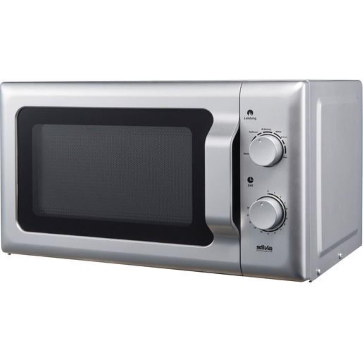 SILVA HOMELINE Mikrowelle unt. 700W 6St. 17L silber MWU 20.4 SILBER