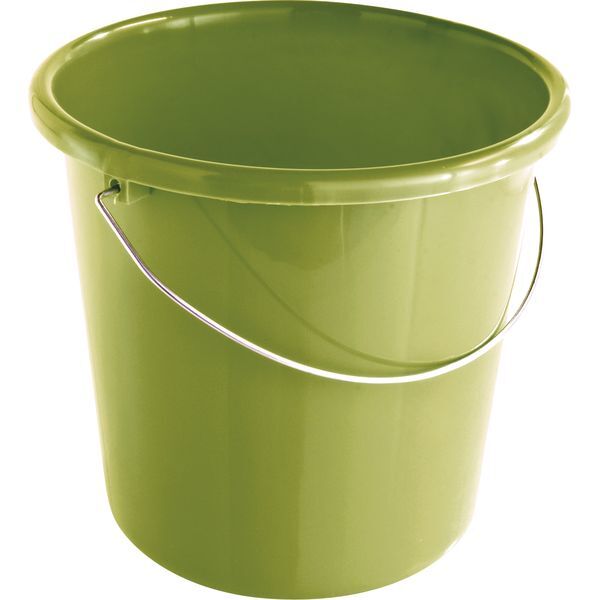 Eimer Kunststoff grün, Inhalt: 10,00 Liter