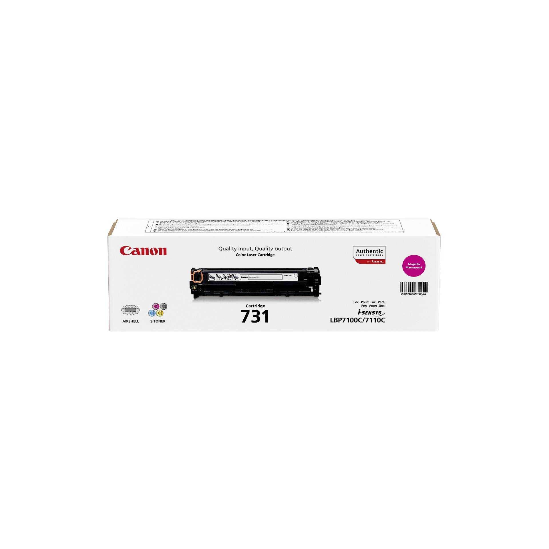 Canon 731 M - Magenta - Original - Tonerpatrone - für i-SENSYS LBP7100Cn, LBP7110Cw, MF623Cn, MF628Cw, MF8230Cn, MF8280Cw
