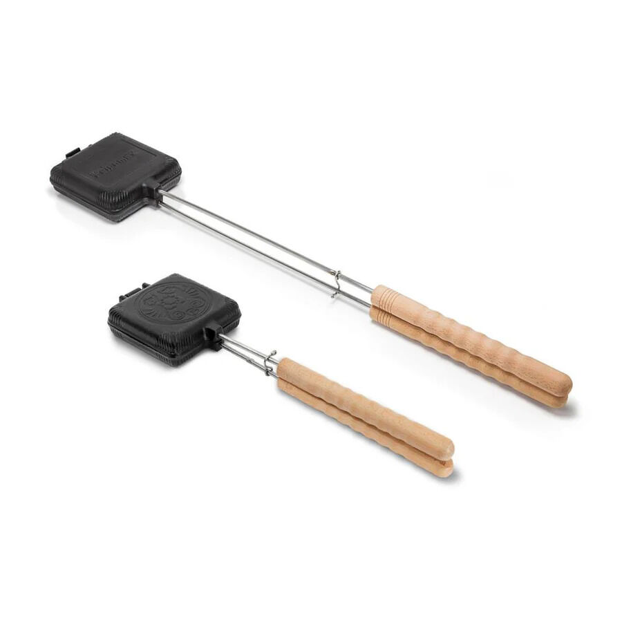 Petromax Gusseisen Sandwicheisen mit Handstab 72,5 cm