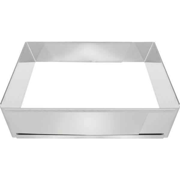 LAUTERJUNG  Backrahmen 18/10 NC, ausziehbar von 420 mm bis 780 mm, Höhe: 50 mm
