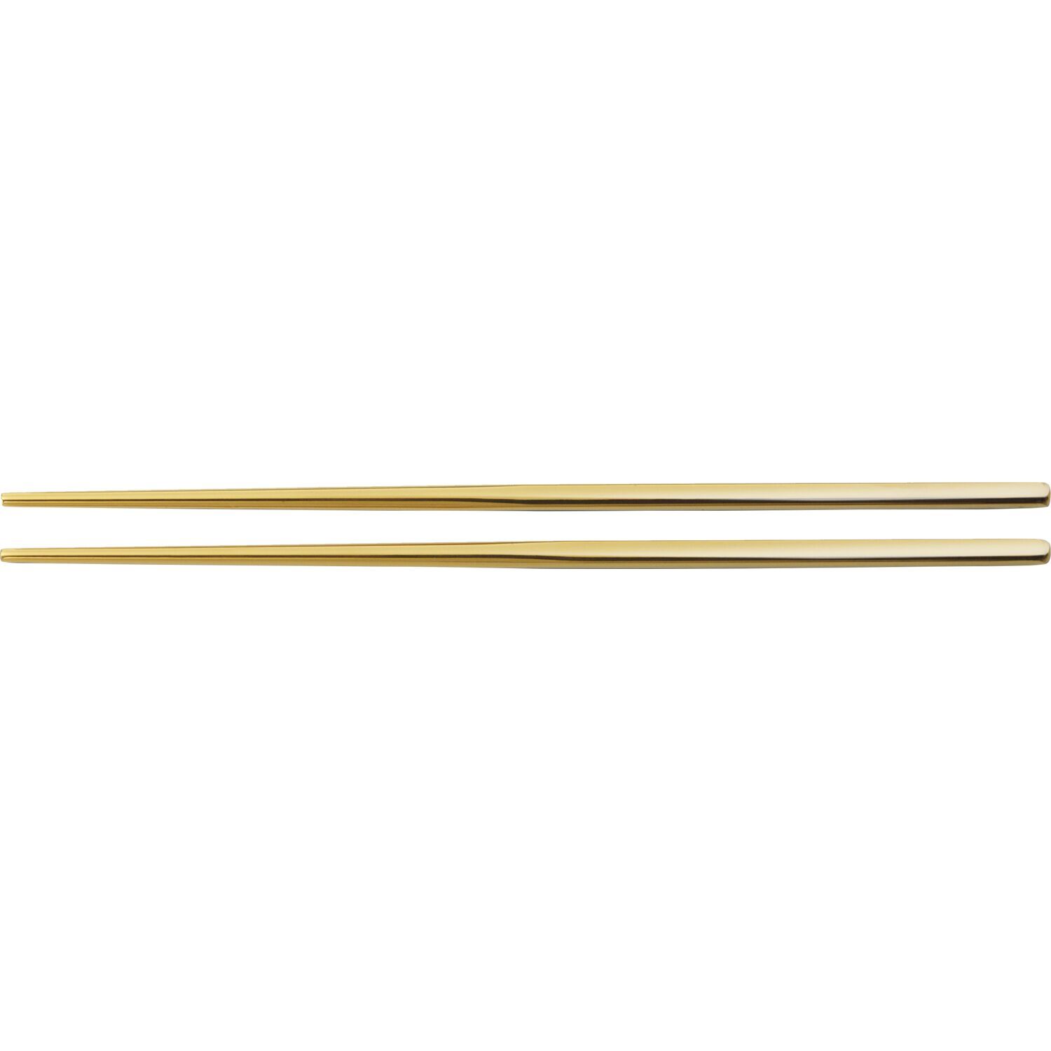 Kyoto Essstäbchen PVD 2-tlg., gold, Länge: 230 mm