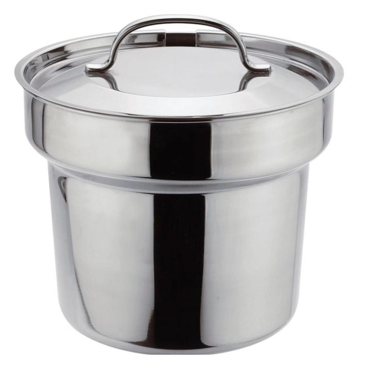APS Suppentopf 18/10 Edelstahl, mit Deckel, Inhalt: 4,20 Liter
