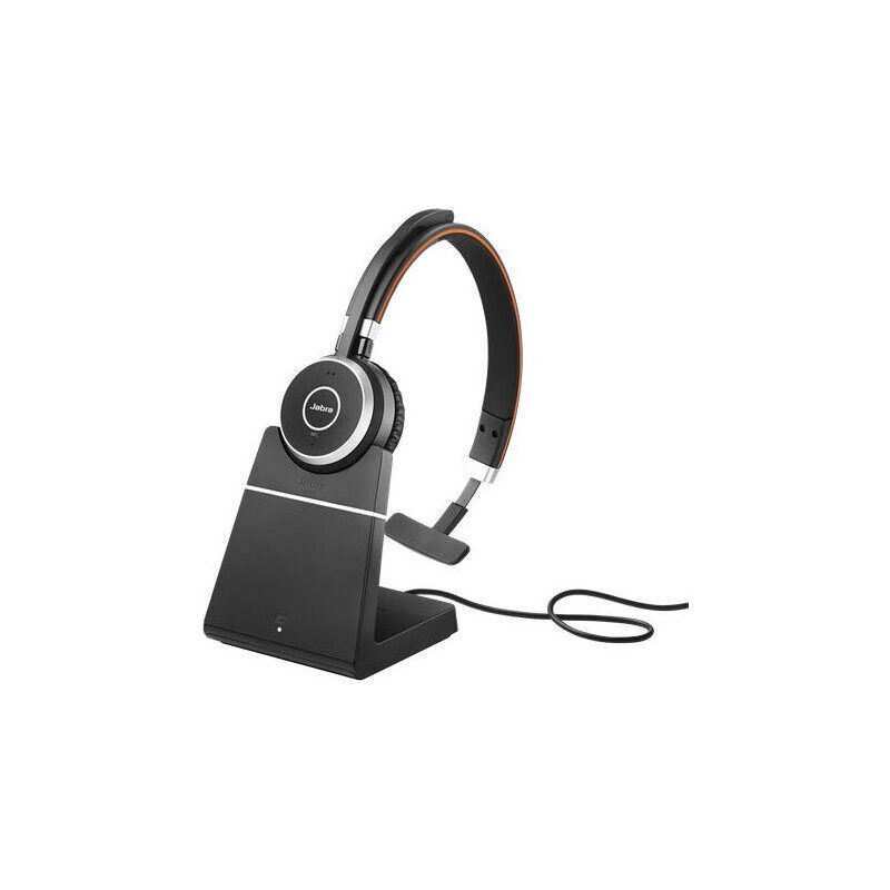 Jabra Evolve 65 SE UC Mono + Ladesch (schwarz)