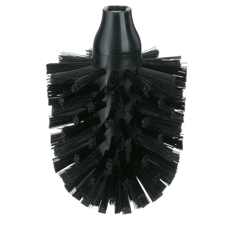 KELA WC-Ersatz-Bürstenkopf La Brosse Kunststoff 12,6cm Ø8cm schwarz
