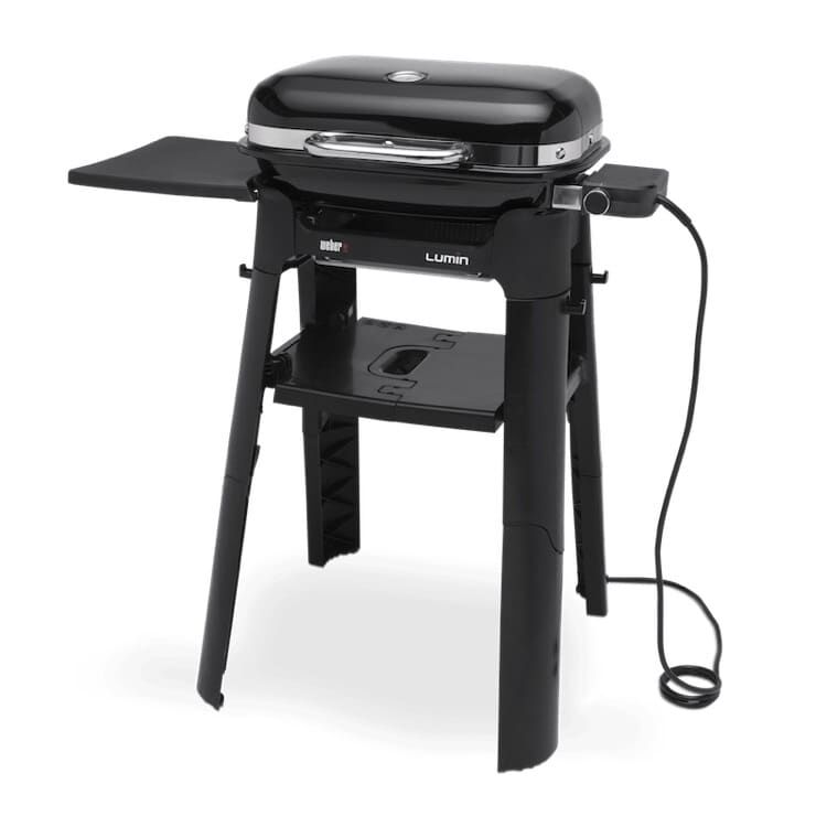 Weber Lumin Compact Elektrogrill mit Stand schwarz