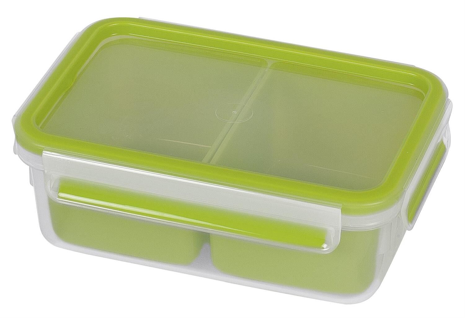 EMSA Clip & Go Snack rechteckig mit Einsätzen 1 Liter