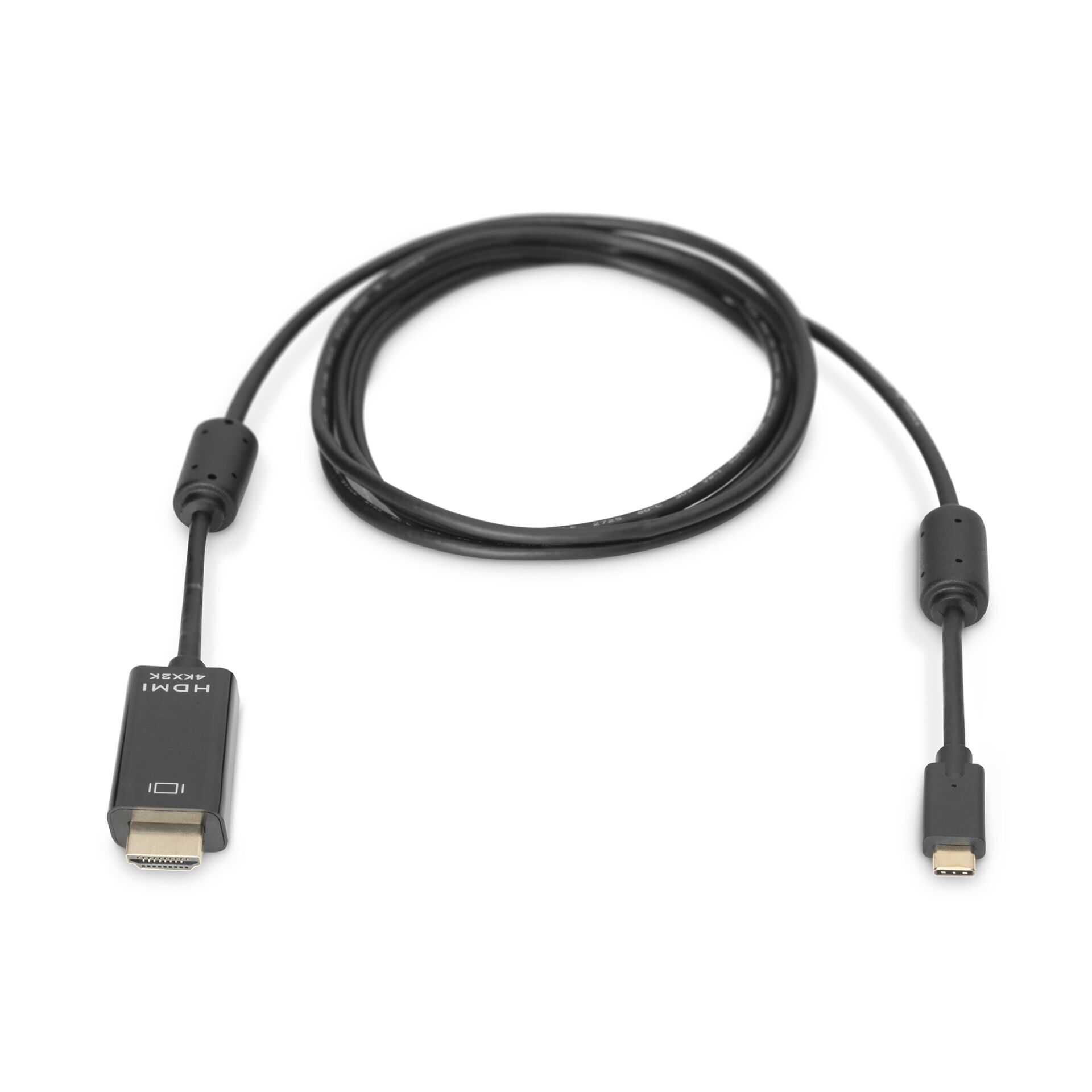 DIGITUS - Adapterkabel - USB-C männlich bis HDMI männlich - 5 m - 4K Unterstützung