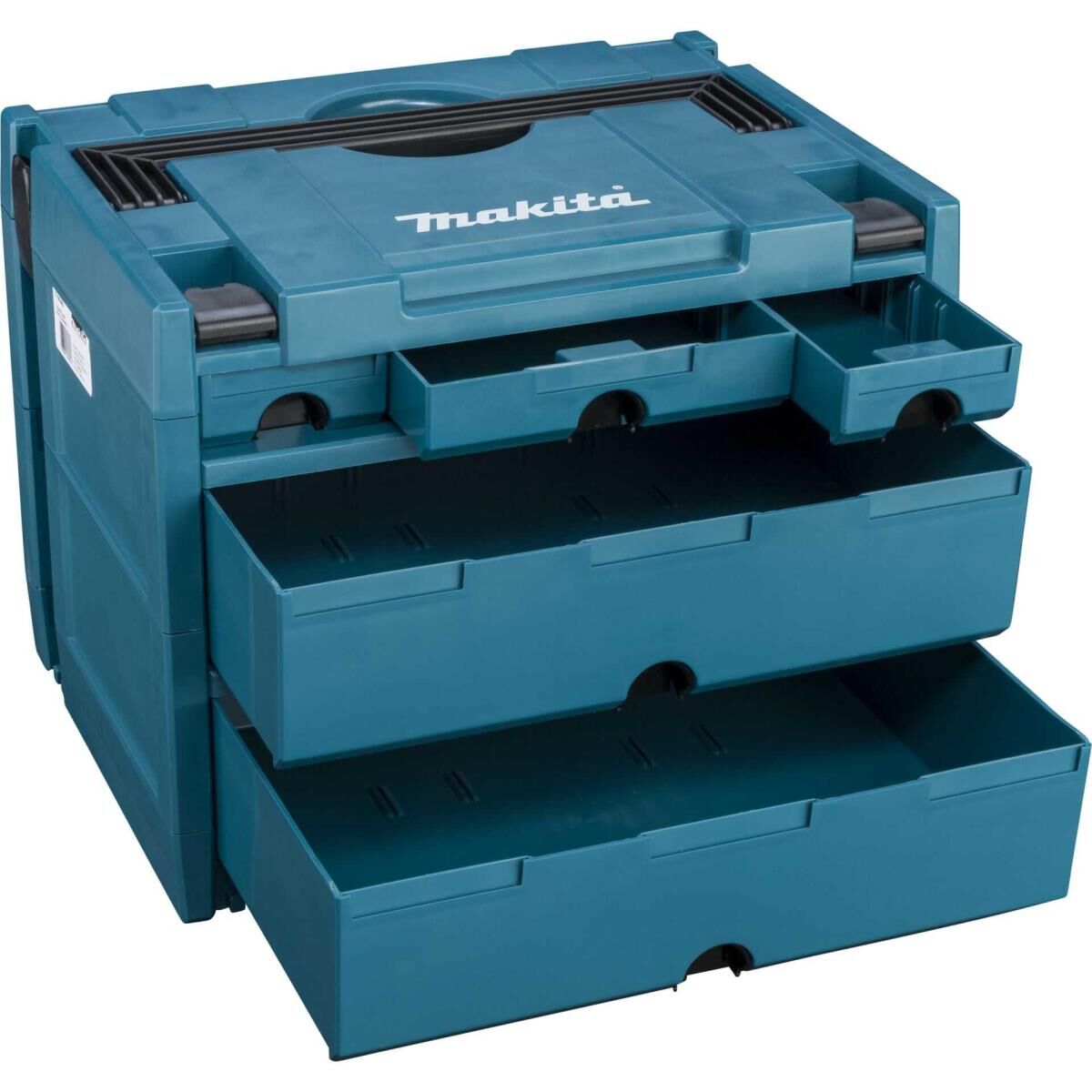 Makita Makpac - Hartschalentasche für Werkzeuge/Zubehör - 5 drawers