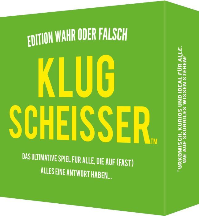 Pegasus Spiele Klugscheisser - Wahr oder Falsch Edition KYL43028