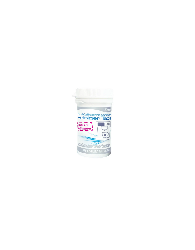 Clearwhite Kaffeemaschinenreiniger-Tabs 25 Tabs 1,2g
