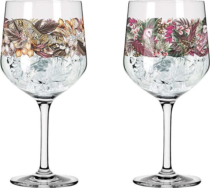 Ritzenhoff Ginglas Set Schattenfauna Gin Kelch 2er-Set 002