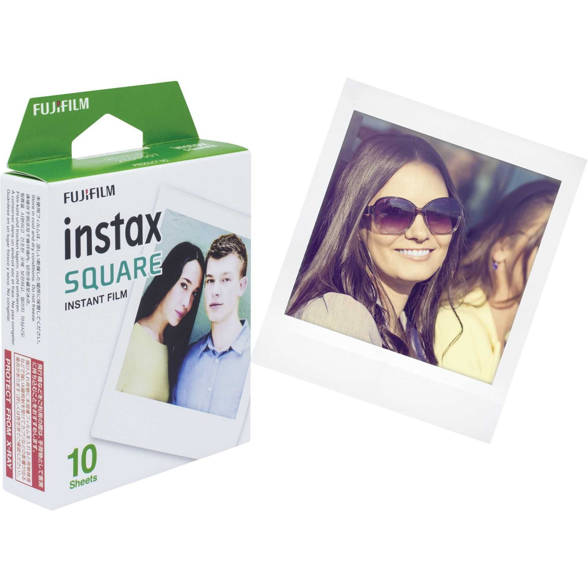 Fujifilm Instax Square - Instant-Farbfilm - 10 Belichtungen