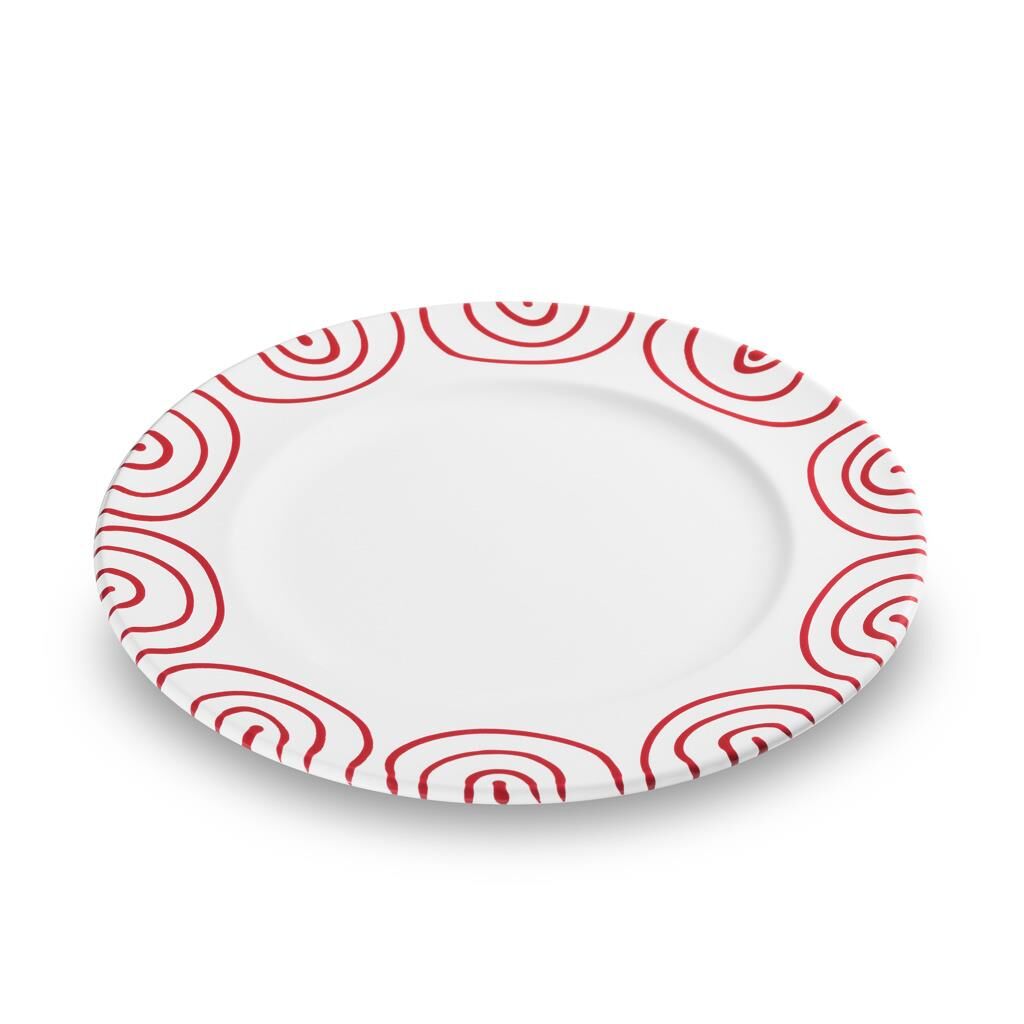 Gmundner Keramik Rotgeflammt, Speiseteller Gourmet (Ø 27cm)
